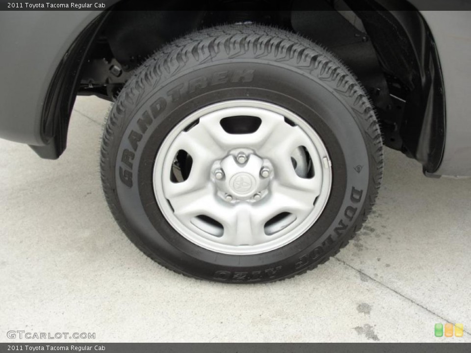 2011 Toyota Tacoma Regular Cab Wheel and Tire Photo #48049130
