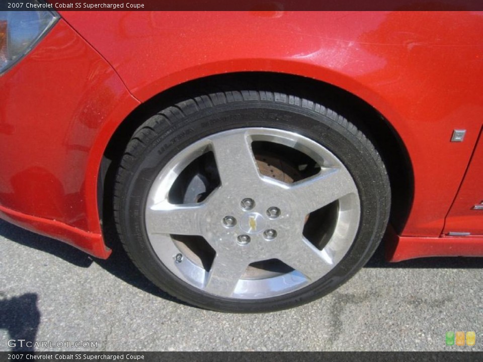2007 Chevrolet Cobalt SS Supercharged Coupe Wheel and Tire Photo #48051713
