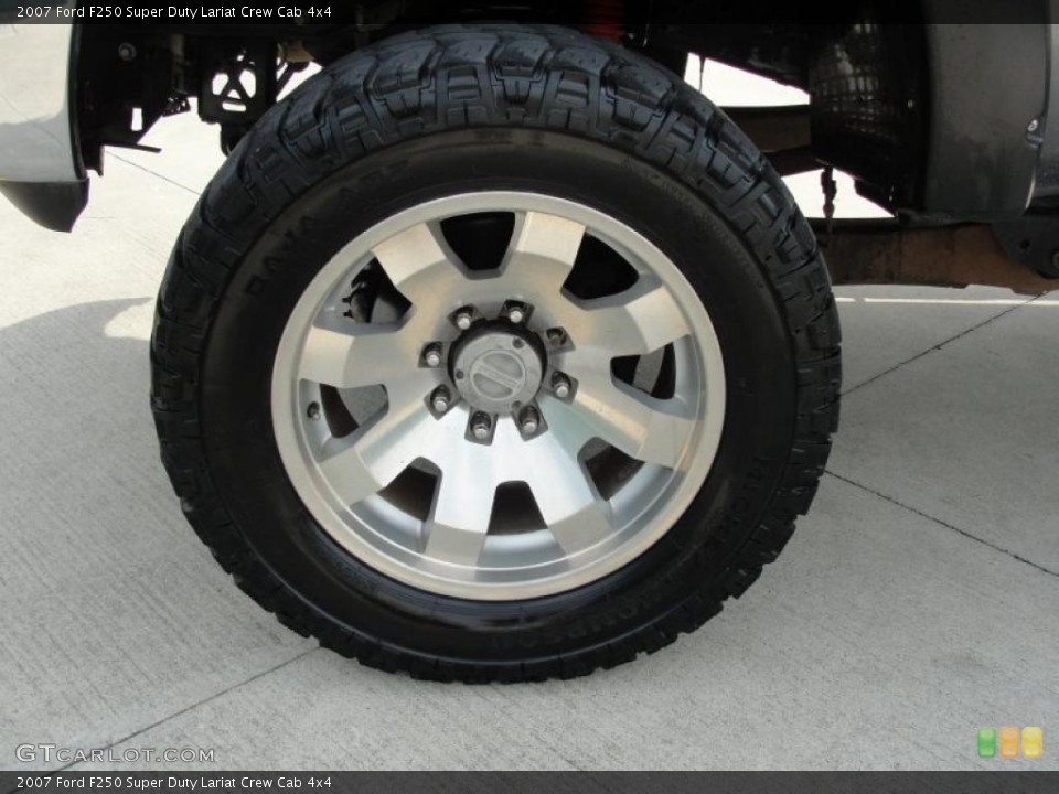 2007 Ford F250 Super Duty Custom Wheel and Tire Photo #48052046