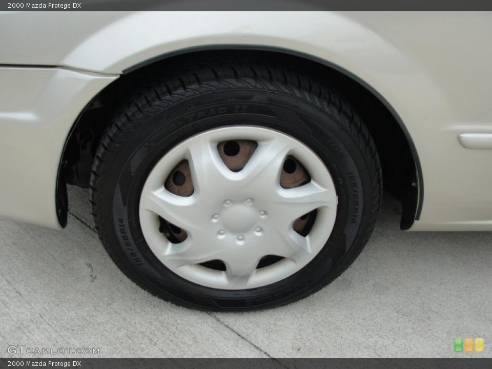 2000 Mazda Protege DX Wheel and Tire Photo #48054038