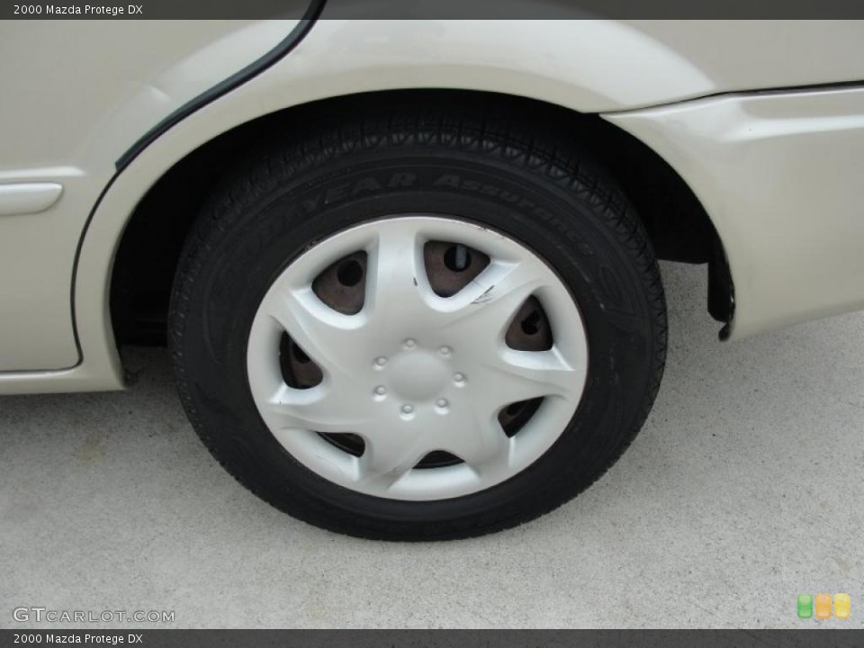 2000 Mazda Protege DX Wheel and Tire Photo #48054044