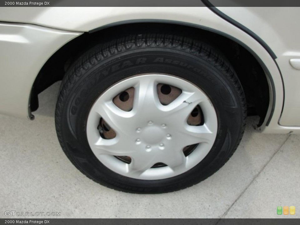 2000 Mazda Protege DX Wheel and Tire Photo #48054059