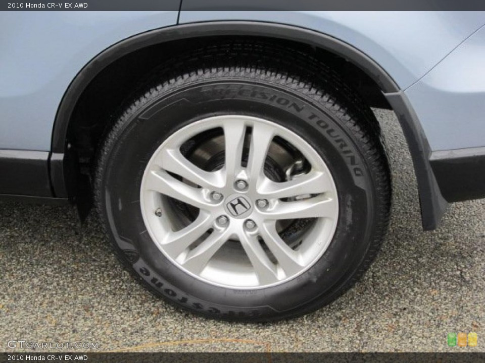 2010 Honda CR-V EX AWD Wheel and Tire Photo #48054953
