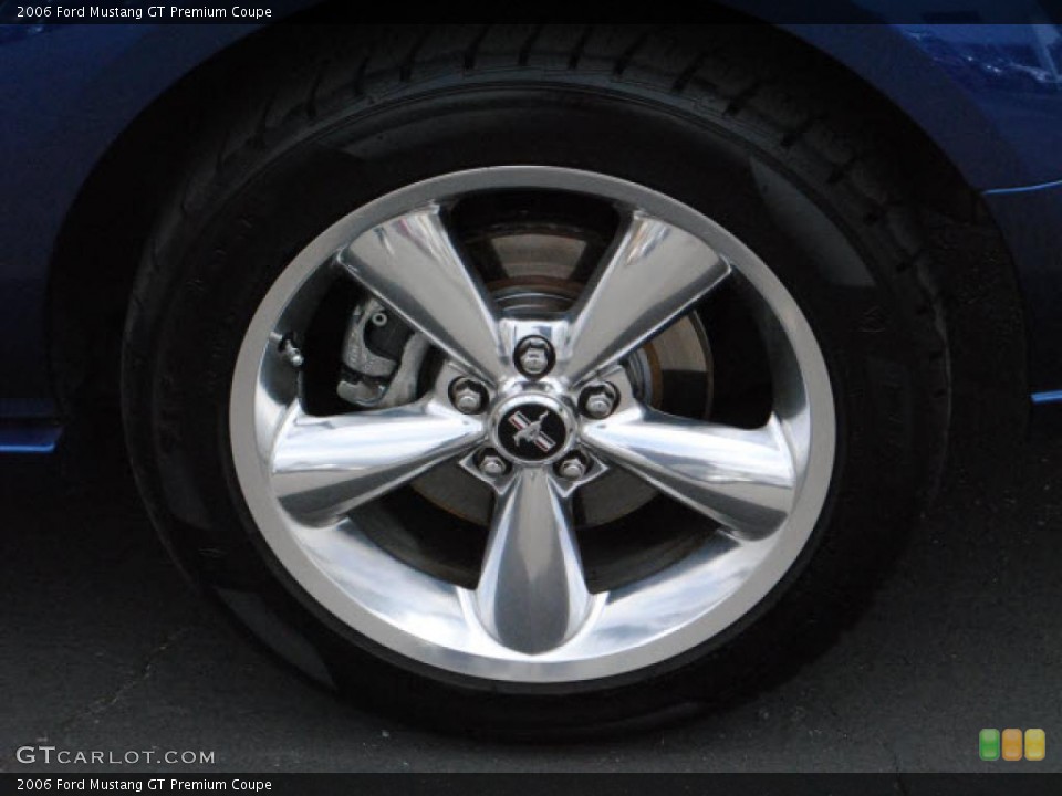 2006 Ford Mustang GT Premium Coupe Wheel and Tire Photo #48056228