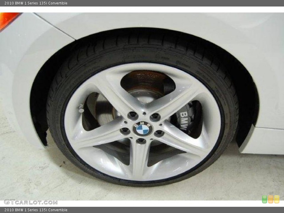 2010 BMW 1 Series 135i Convertible Wheel and Tire Photo #48056945