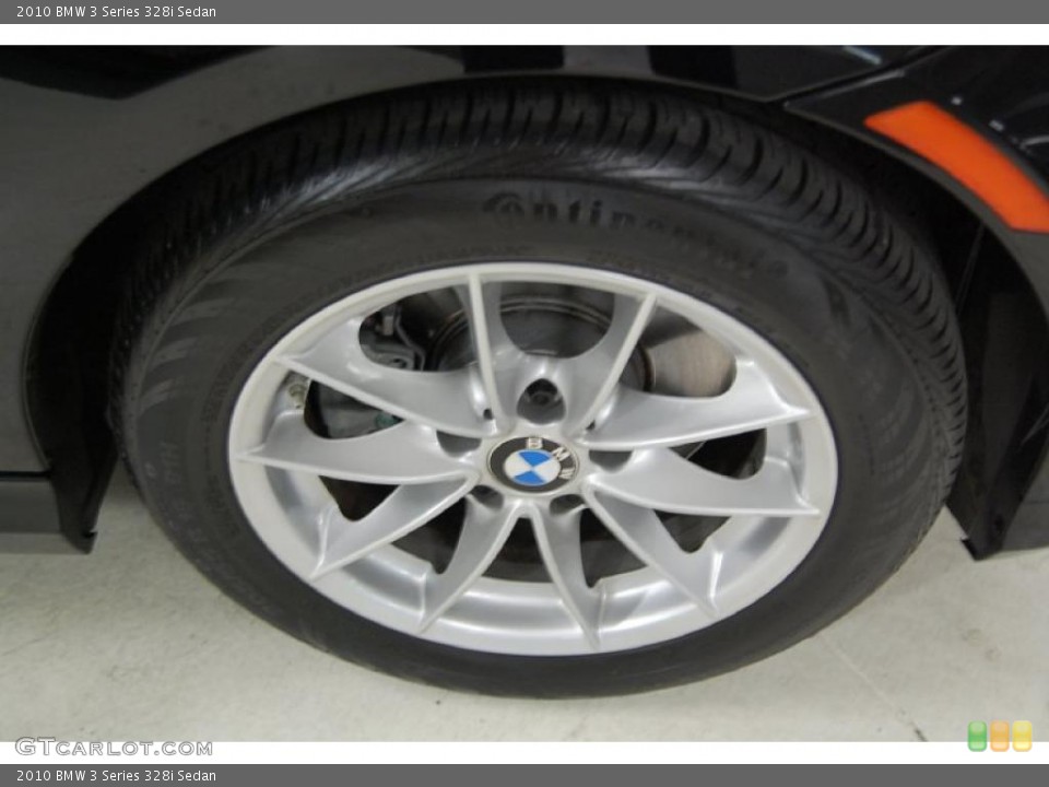 2010 BMW 3 Series 328i Sedan Wheel and Tire Photo #48057656