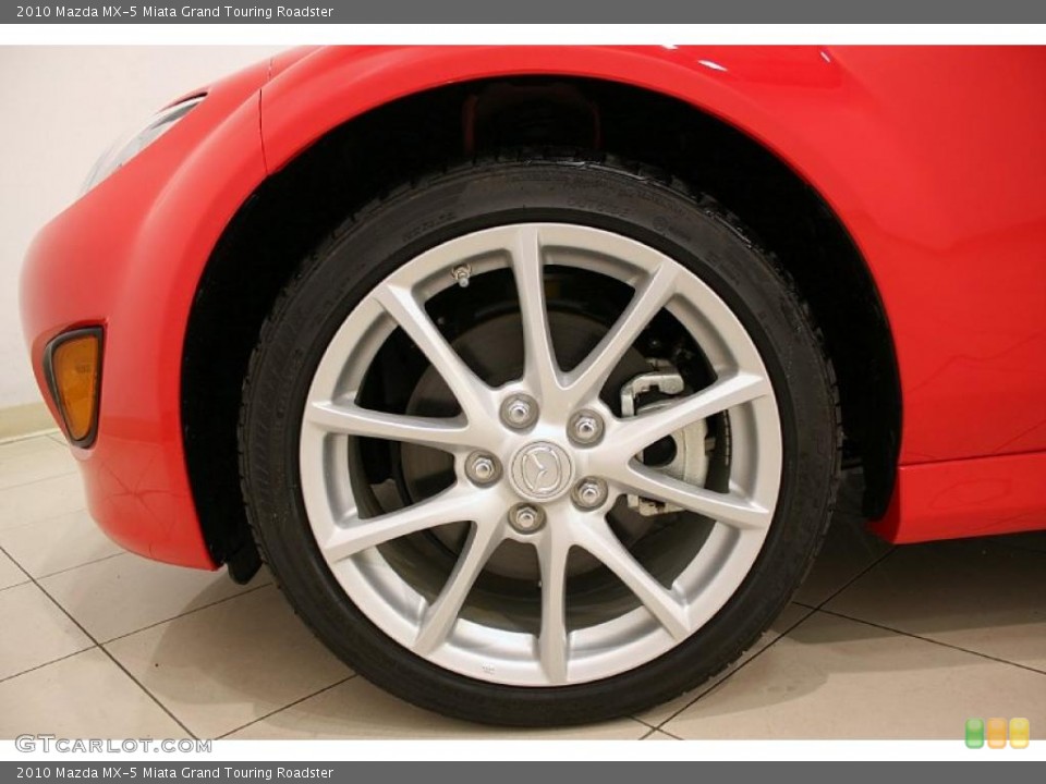 2010 Mazda MX-5 Miata Grand Touring Roadster Wheel and Tire Photo #48065747