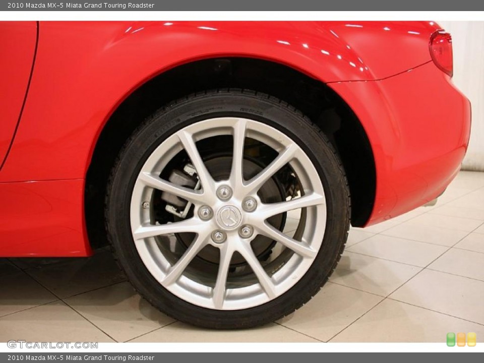 2010 Mazda MX-5 Miata Grand Touring Roadster Wheel and Tire Photo #48065756