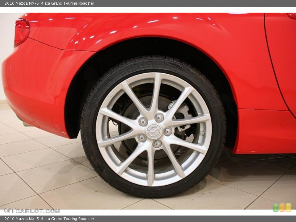 2010 Mazda MX-5 Miata Grand Touring Roadster Wheel and Tire Photo #48065792