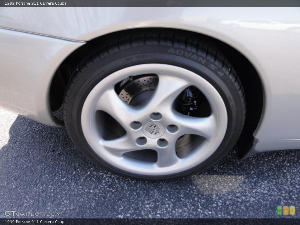 1999 Porsche 911 Carrera Coupe Wheel and Tire Photo #48067556