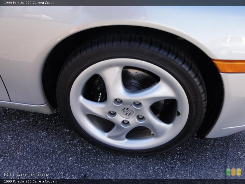 1999 Porsche 911 Carrera Coupe Wheel and Tire Photo #48067571