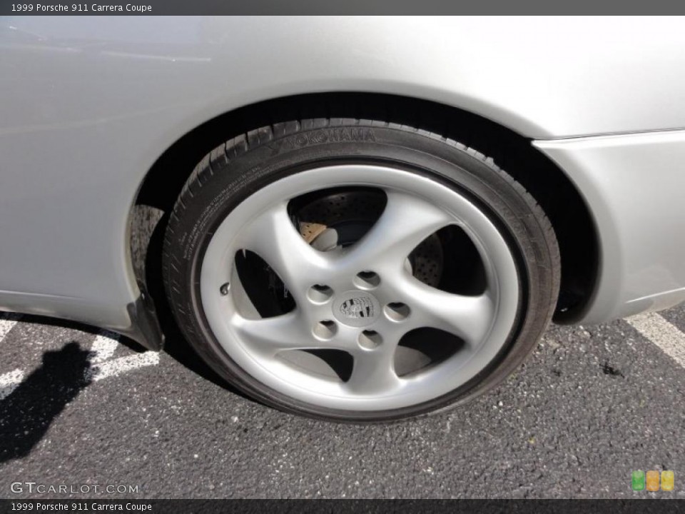 1999 Porsche 911 Carrera Coupe Wheel and Tire Photo #48067625