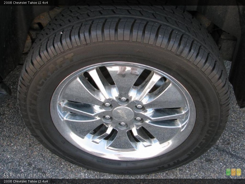 2008 Chevrolet Tahoe Custom Wheel and Tire Photo #48071744