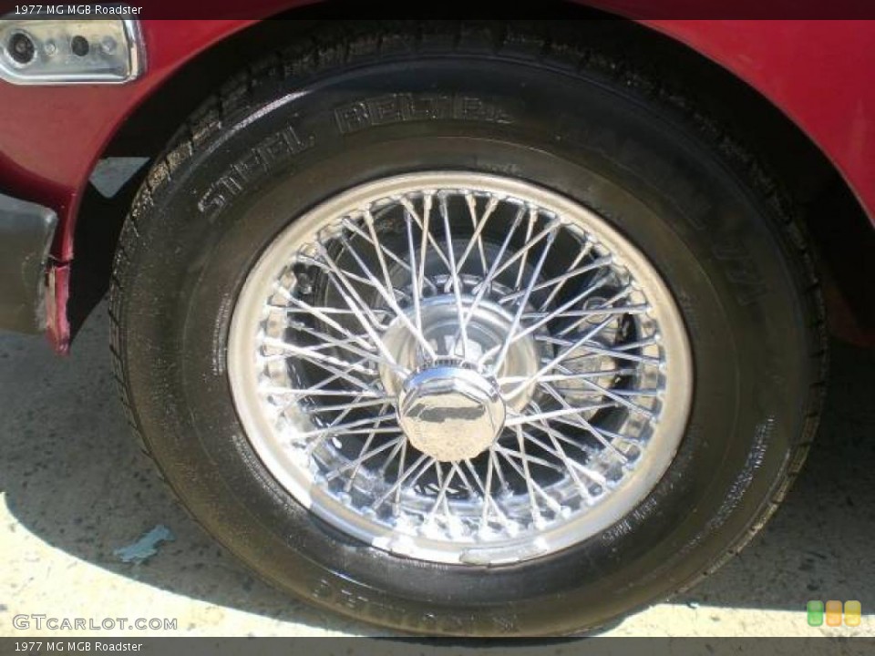 1977 MG MGB Wheels and Tires