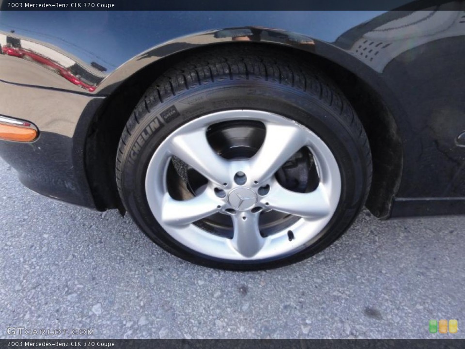 2003 Mercedes-Benz CLK 320 Coupe Wheel and Tire Photo #48073409