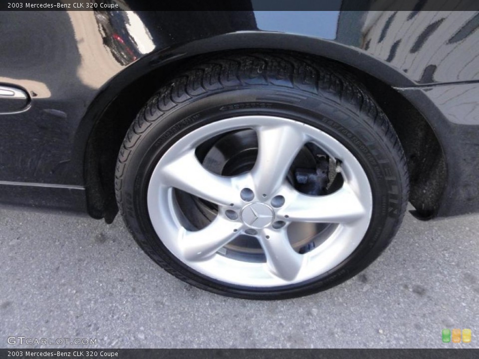 2003 Mercedes-Benz CLK 320 Coupe Wheel and Tire Photo #48073430