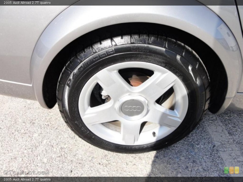 2005 Audi Allroad 2.7T quattro Wheel and Tire Photo #48077070