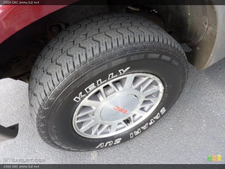 2000 GMC Jimmy SLE 4x4 Wheel and Tire Photo #48081237
