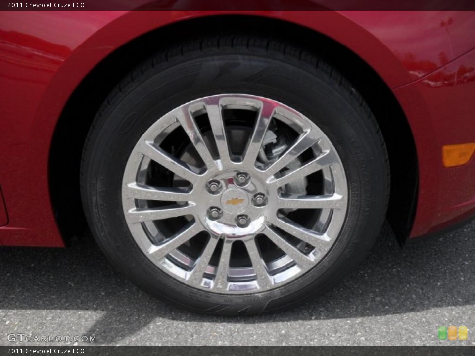 2011 Chevrolet Cruze ECO Wheel and Tire Photo #48085119