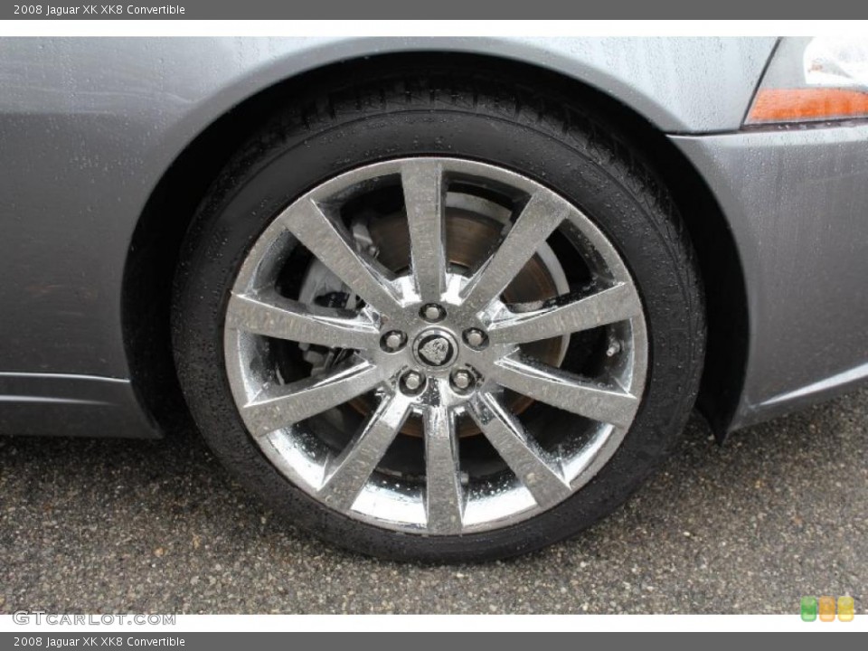 2008 Jaguar XK XK8 Convertible Wheel and Tire Photo #48087306