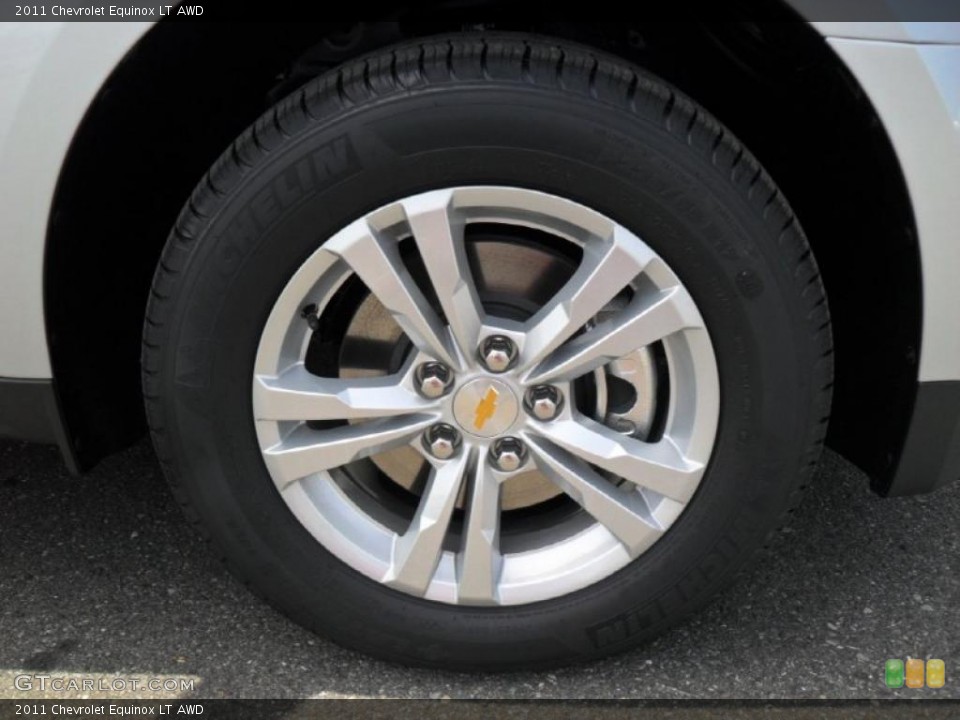 2011 Chevrolet Equinox LT AWD Wheel and Tire Photo #48088350
