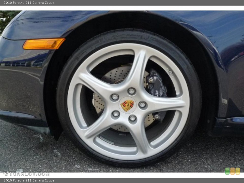 2010 Porsche 911 Carrera Coupe Wheel and Tire Photo #48094029