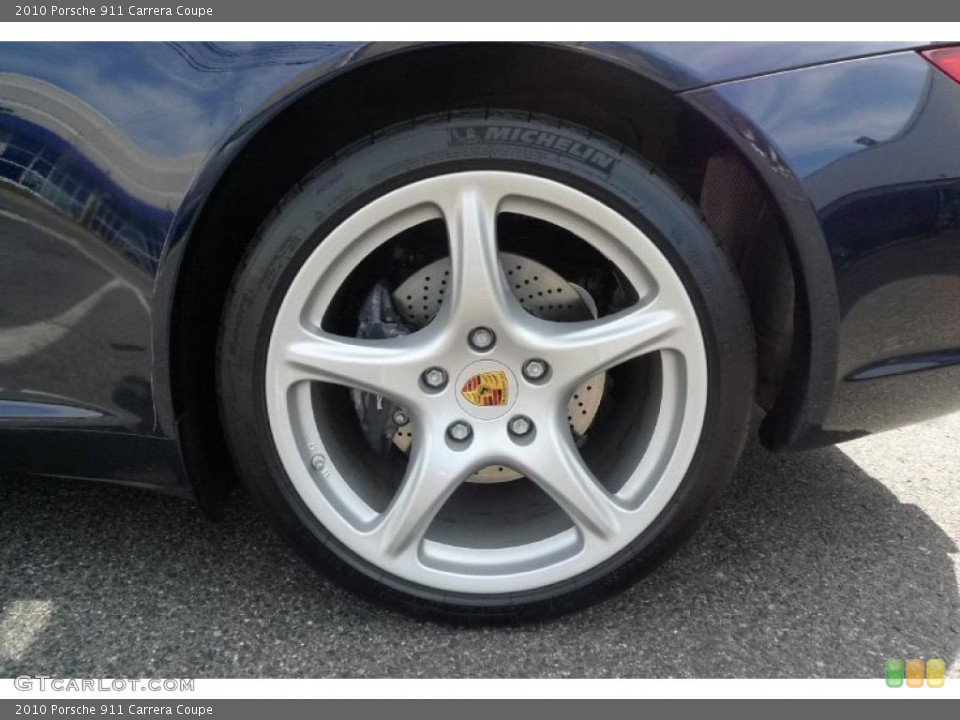 2010 Porsche 911 Carrera Coupe Wheel and Tire Photo #48094041
