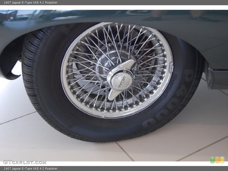 1967 Jaguar E-Type Wheels and Tires