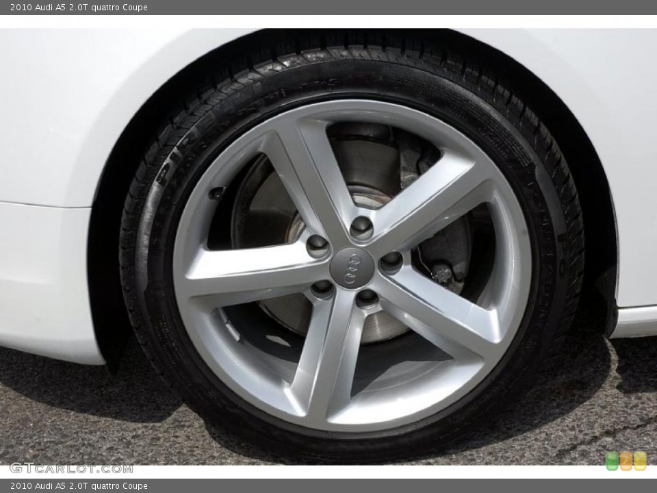 2010 Audi A5 2.0T quattro Coupe Wheel and Tire Photo #48097447