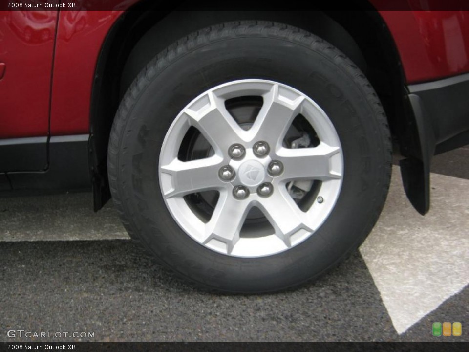 2008 Saturn Outlook XR Wheel and Tire Photo #48100584