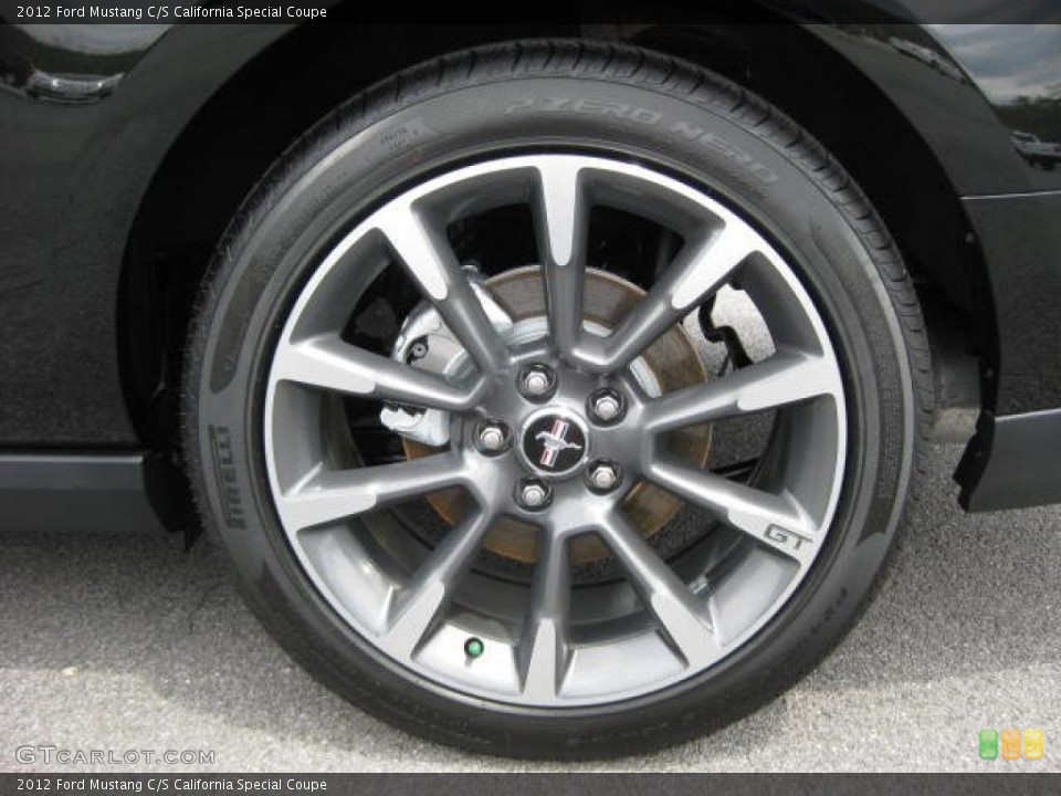 2012 Ford Mustang C/S California Special Coupe Wheel and Tire Photo #48102912
