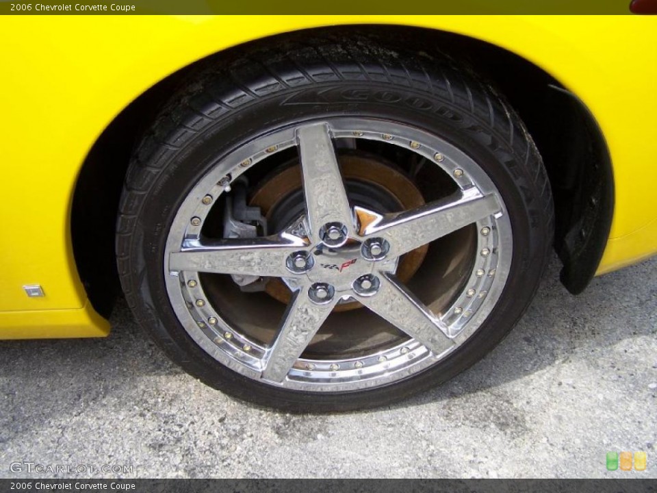 2006 Chevrolet Corvette Coupe Wheel and Tire Photo #48103638