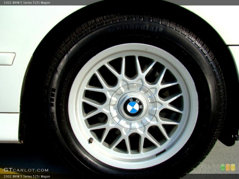 2002 BMW 5 Series 525i Wagon Wheel and Tire Photo #48105942