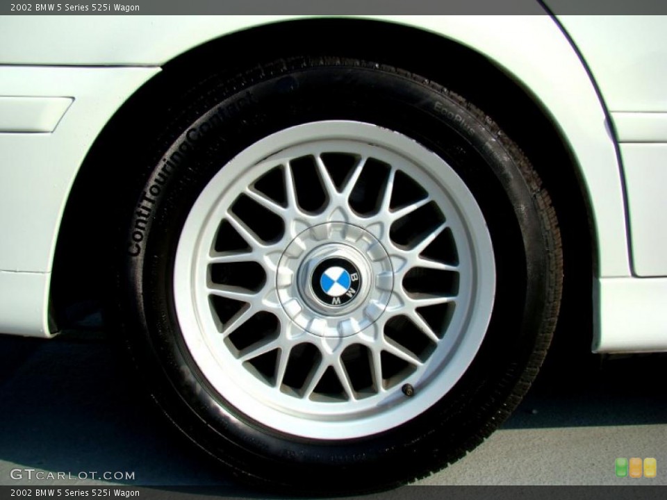 2002 BMW 5 Series 525i Wagon Wheel and Tire Photo #48105957