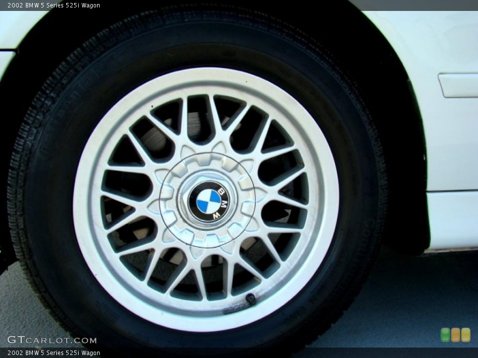 2002 BMW 5 Series 525i Wagon Wheel and Tire Photo #48105972