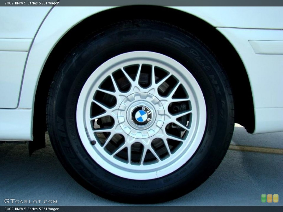 2002 BMW 5 Series 525i Wagon Wheel and Tire Photo #48105996