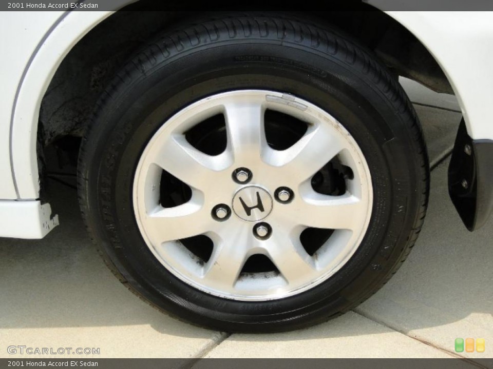 2001 Honda Accord EX Sedan Wheel and Tire Photo #48106014