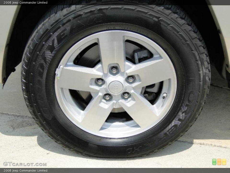2008 Jeep Commander Limited Wheel and Tire Photo #48106581