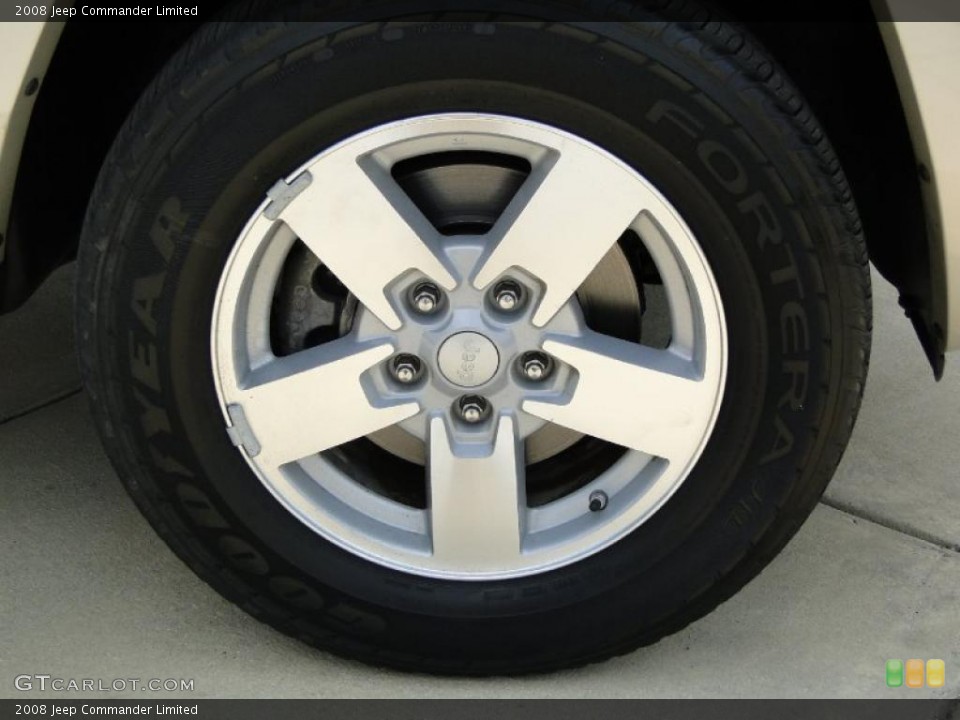 2008 Jeep Commander Wheels and Tires