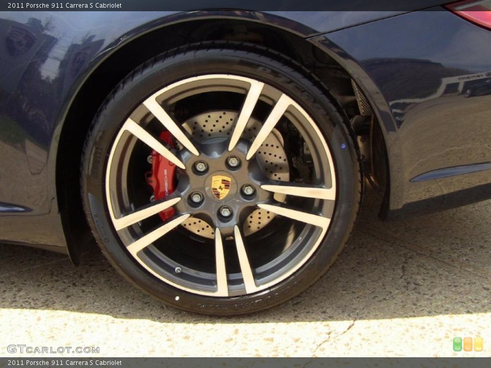2011 Porsche 911 Carrera S Cabriolet Wheel and Tire Photo #48127621