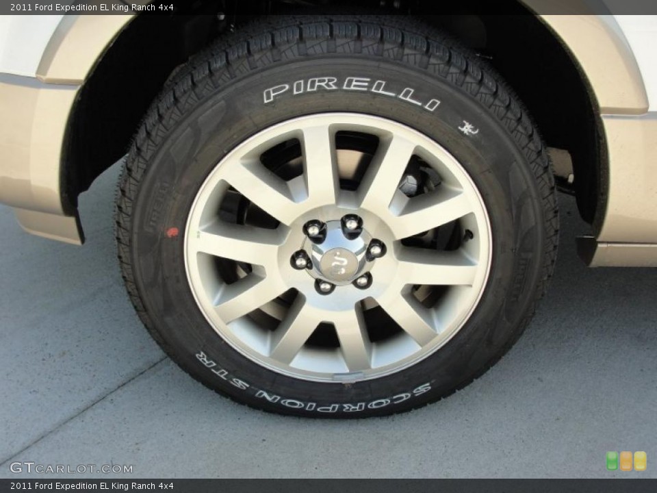 2011 Ford Expedition EL King Ranch 4x4 Wheel and Tire Photo #48127807