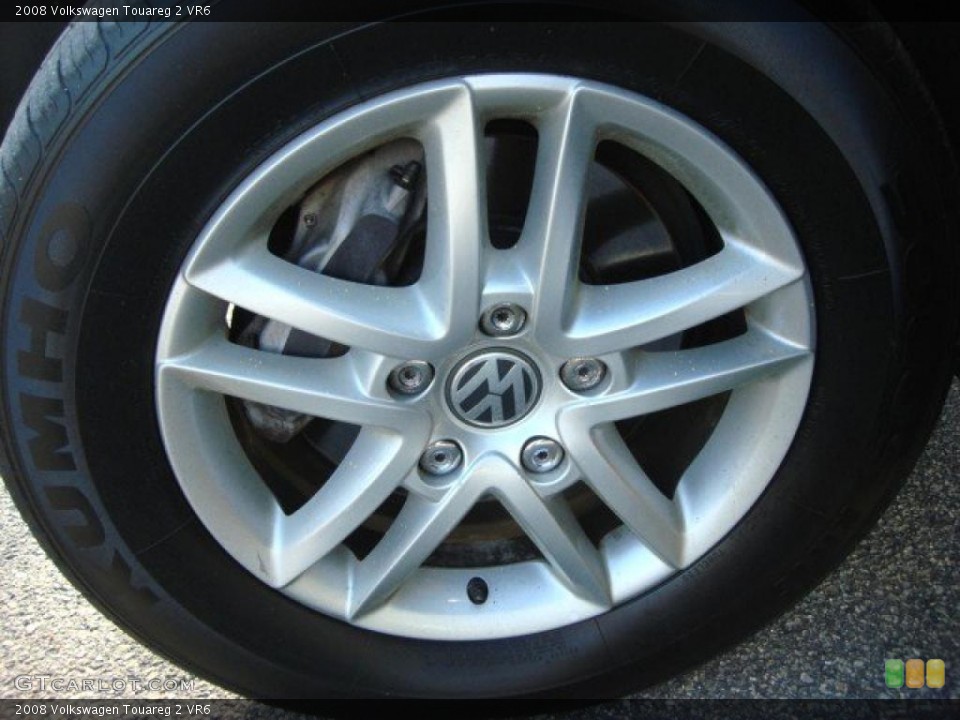 2008 Volkswagen Touareg 2 VR6 Wheel and Tire Photo #48131564