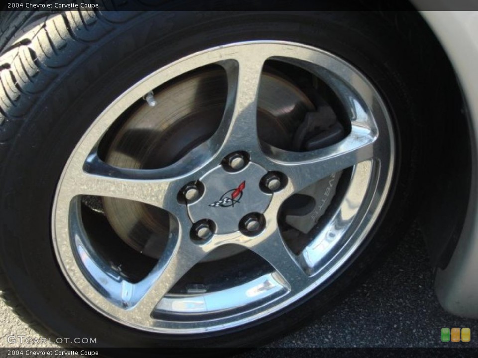 2004 Chevrolet Corvette Coupe Wheel and Tire Photo #48132341