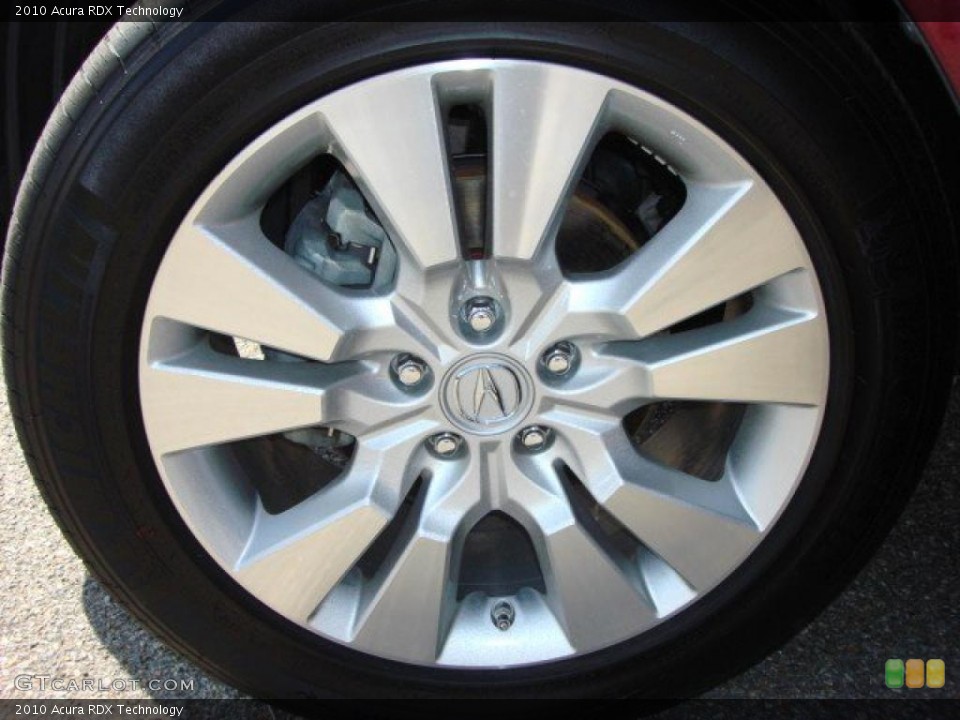 2010 Acura RDX Technology Wheel and Tire Photo #48135846