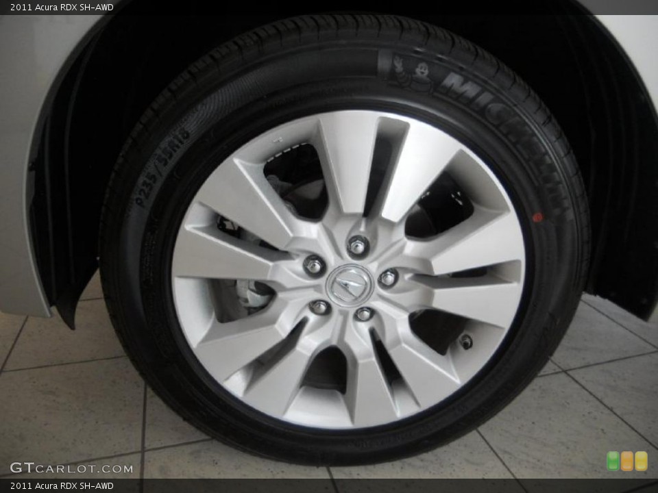 2011 Acura RDX SH-AWD Wheel and Tire Photo #48135969