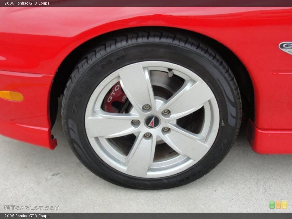 2006 Pontiac GTO Coupe Wheel and Tire Photo #48136851