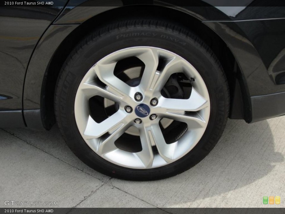 2010 Ford Taurus SHO AWD Wheel and Tire Photo #48139989