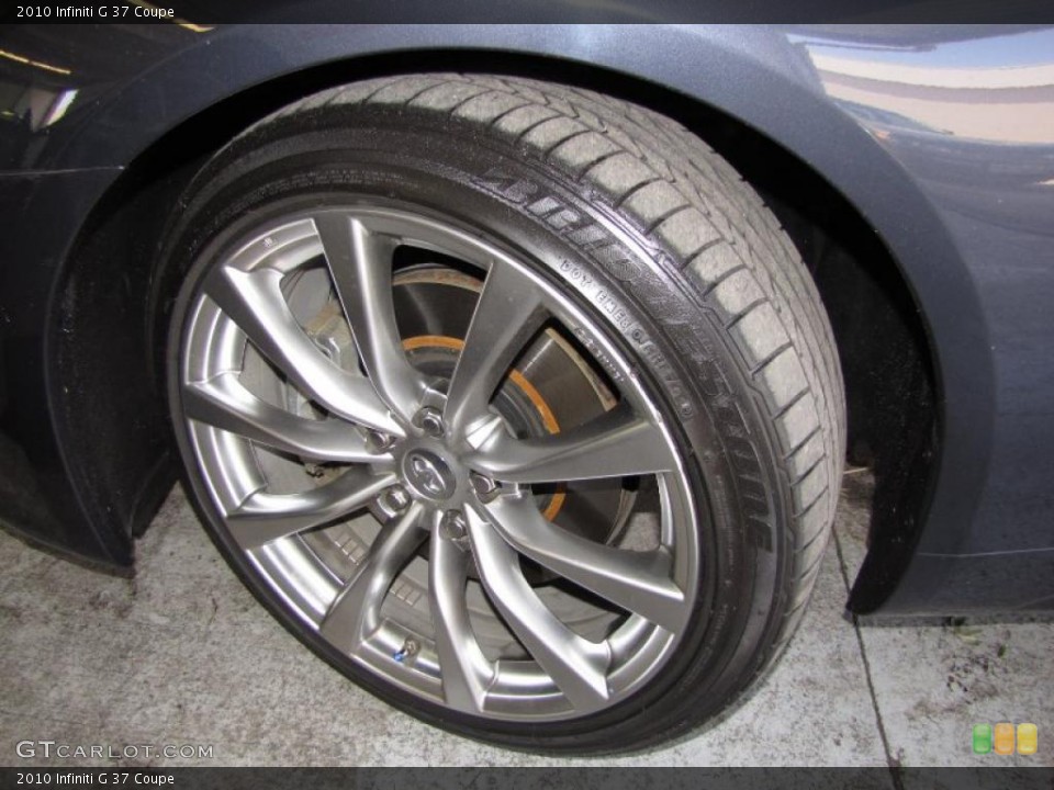2010 Infiniti G 37 Coupe Wheel and Tire Photo #48141465