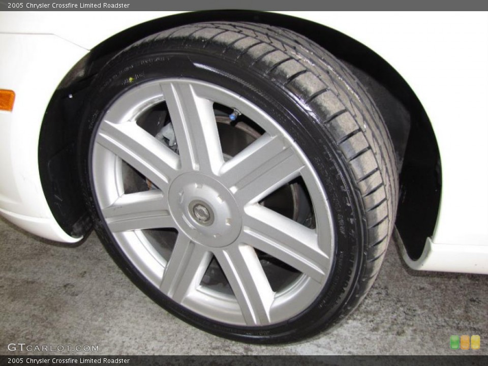 2005 Chrysler Crossfire Limited Roadster Wheel and Tire Photo #48141780