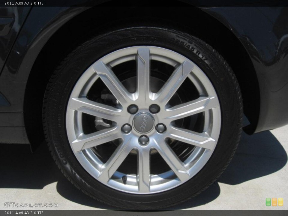 2011 Audi A3 2.0 TFSI Wheel and Tire Photo #48145752